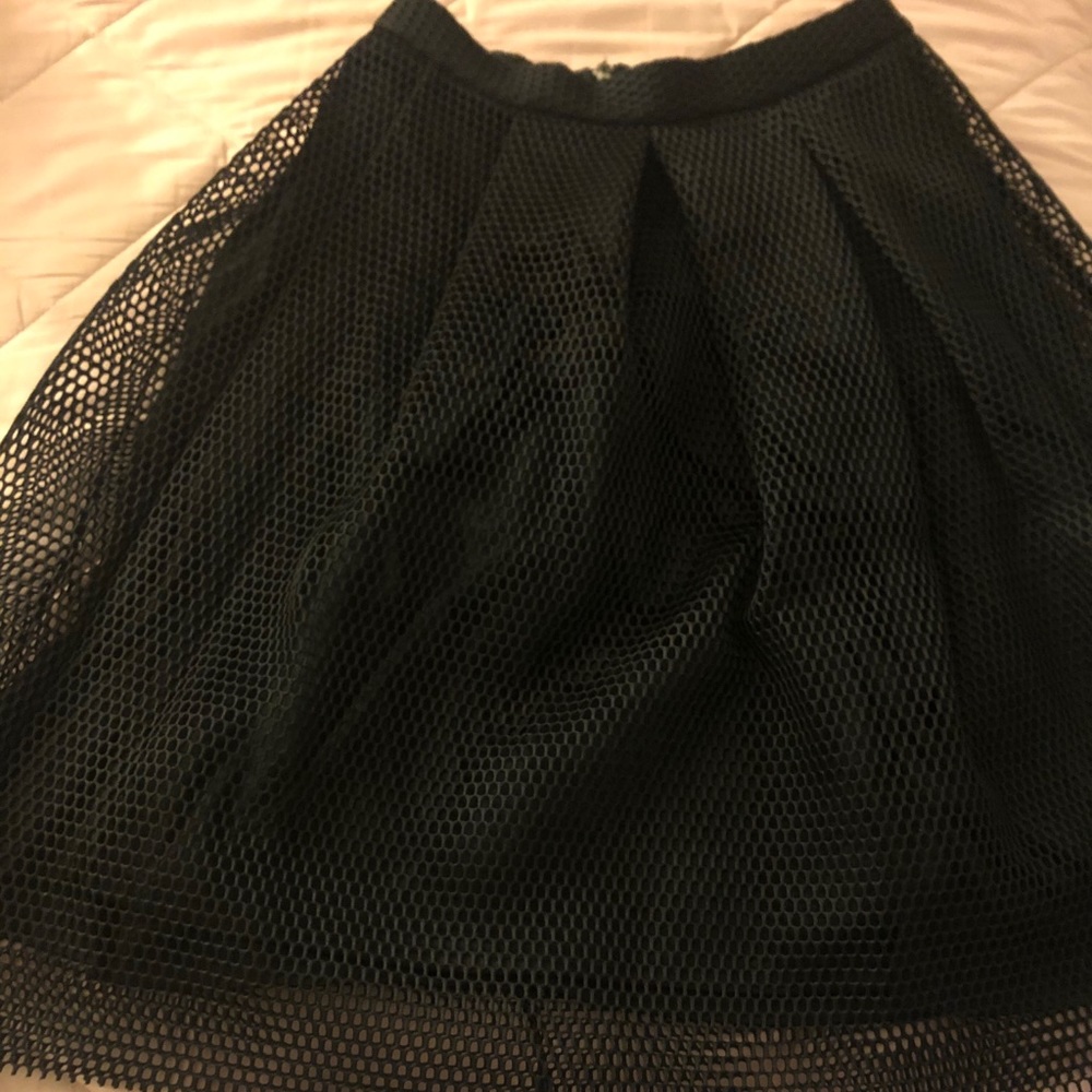 Black Layered Forever 21 Skirt Size M